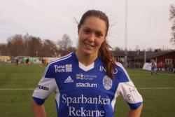 Felicia Karlsson gjorde två mål